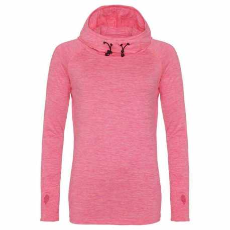 Just Hoods By AWDis JCA038 Ladies Cool Cowl-Neck Long-Sleeve T-Shirt