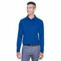 Harriton M211L Men's Advantage Snag Protection Plus Long-Sleeve Tactical Polo