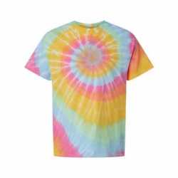 Dyenomite 200MS Multi-Color Spiral Tie-Dyed T-Shirt