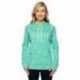 J America JA8616 Ladies Cosmic Contrast Fleece Hooded Sweatshirt