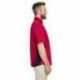 Harriton M586T Men's Tall Flash IL Colorblock Short Sleeve Shirt