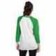 Next Level Apparel 6051 Unisex Triblend Three-Quarter Sleeve Raglan