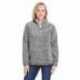 J America JA8451 Ladies Epic Sherpa Quarter-Zip