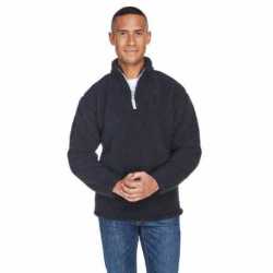 J America JA8454 Adult Epic Sherpa Quarter-Zip