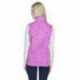 J America JA8625 Ladies Lasic Cosmic Fleece Vest