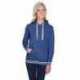 J America JA8651 Ladies Relay Hooded Sweatshirt