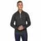 J America JA8869 Adult Triblend Fleece Quarter-Zip