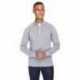 J America JA8869 Adult Triblend Fleece Quarter-Zip