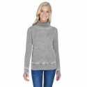 J America JA8930 Ladies Zen Fleece Cowl Neck