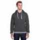 J America JA8649 Adult Relay Hooded Sweatshirt