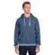 J America JA8649 Adult Relay Hooded Sweatshirt