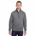 J America JA8890 Adult Quilted Snap Pullover