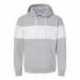 J America 8644JA Men's Varsity Pullover Hooded Sweatshirt