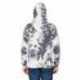 J America 8861JA Adult Tie-Dye Pullover Hooded Sweatshirt