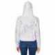 J America 8853JA Ladies Triblend Cropped Hooded Sweatshirt