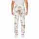 J America 8884JA Adult Tie Dye Fleece Jogger