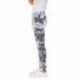 J America 8884JA Adult Tie Dye Fleece Jogger