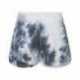 J America 8856JA Ladies Triblend Fleece Short