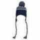 J America 5007JA Backcountry Knit Pom Hat