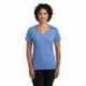 Jerzees 88WVR Ladies Snow Heather V-Neck T-Shirt