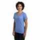 Jerzees 88WVR Ladies Snow Heather V-Neck T-Shirt