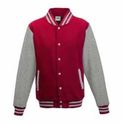 Just Hoods By AWDis JHY043 Youth Heavyweight Letterman Jacket