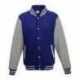 Just Hoods By AWDis JHY043 Youth Heavyweight Letterman Jacket