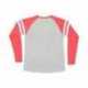 LAT 6934 Men's Gameday Mash-Up Long Sleeve Fine Jersey T-Shirt