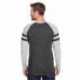 LAT 6934 Men's Gameday Mash-Up Long Sleeve Fine Jersey T-Shirt