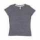 LAT 3591 Ladies V-Neck Harborside Melange Jersey T-Shirt