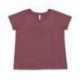 LAT 3817 Ladies Curvy V-Neck Fine Jersey T-Shirt