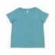 LAT 3817 Ladies Curvy V-Neck Fine Jersey T-Shirt