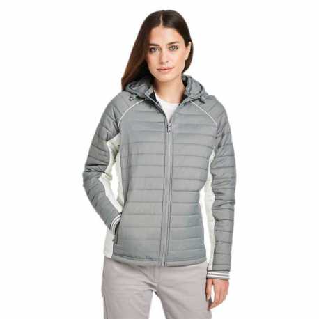 Nautica N17187 Ladies Nautical Mile Puffer Packable Jacket