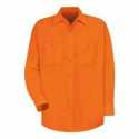 Red Kap SS14 Enhanced Visibility Long Sleeve Work Shirt