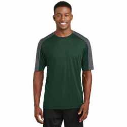 Sport-Tek ST354 PosiCharge Competitor Sleeve-Blocked Tee