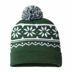 CAP AMERICA RKF12 USA-Made Snowflake Beanie