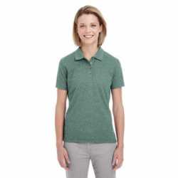 UltraClub UC100W Ladies Heathered Pique Polo