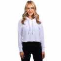 Next Level Apparel 9384 Ladies Cropped Pullover Hooded Sweatshirt