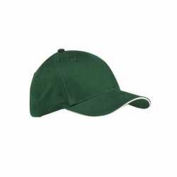 Big Accessories BX004 Twill Sandwich Baseball Cap