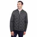 North End NE710 Men's Loft Pioneer Hybrid Bomber Jacket