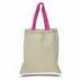 OAD OAD105 Contrasting Handles Tote