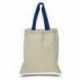 OAD OAD105 Contrasting Handles Tote