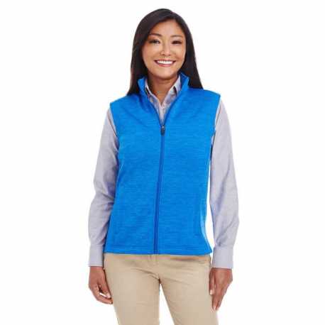 Devon & Jones DG797W Ladies Newbury Melange Fleece Vest