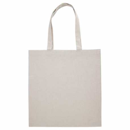 OAD OAD113R Midweight Recycled Cotton Canvas Tote Bag