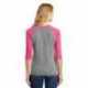 District DM136L Women's Perfect Tri 3/4-Sleeve Raglan