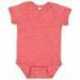 Rabbit Skins 4491 Infant Harborside Melange Jersey Bodysuit