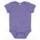 Rabbit Skins 4491 Infant Harborside Melange Jersey Bodysuit