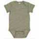 Rabbit Skins 4491 Infant Harborside Melange Jersey Bodysuit