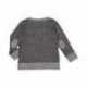 Rabbit Skins RS3379 Toddler Harborside Melange French Terry Crewneck with Elbow Patches