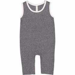 Rabbit Skins 4492 Infant Harborside Melange Tank Romper